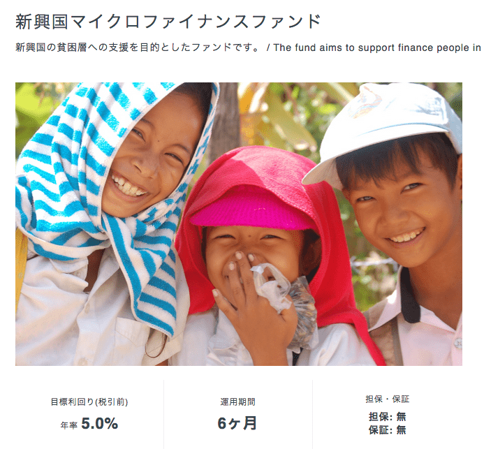 クラウドバンク 新興国マイクロファンド