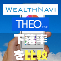 息してる?? WealthNaviとTHEOが株安でどのくらいの影響がでているのか比較してみました。